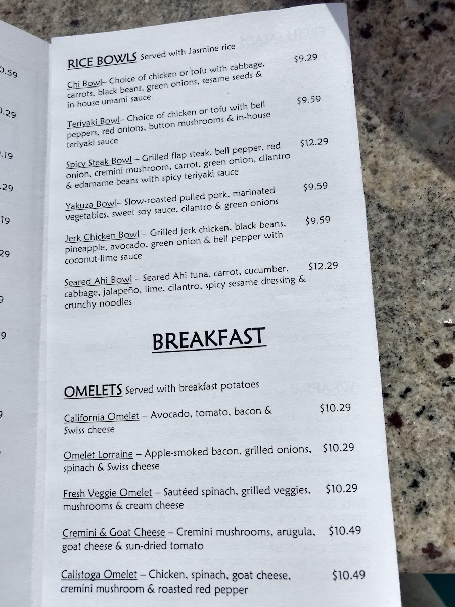 Menu From The Hearth Kitchen And Pie Shop - Market St-7